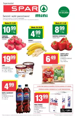 SPAR - gazetka promocyjna Gazetka Spar Mini od środy 07.05 do niedzieli 18.05