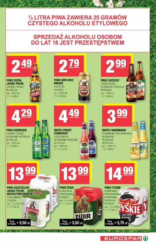 SPAR - gazetka promocyjna Gazetka Eurospar od środy 21.05 do niedzieli 01.06 - strona 11