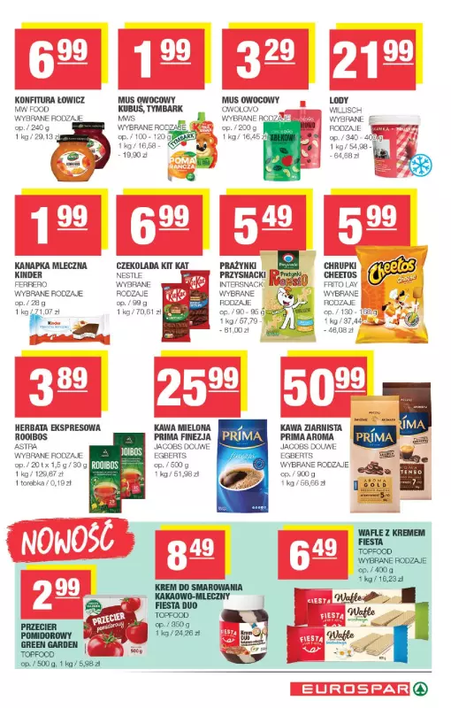 SPAR - gazetka promocyjna Gazetka Eurospar od środy 21.05 do niedzieli 01.06 - strona 13
