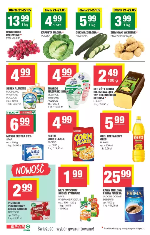 SPAR - gazetka promocyjna Gazetka Spar Mini od środy 21.05 do niedzieli 01.06 - strona 2