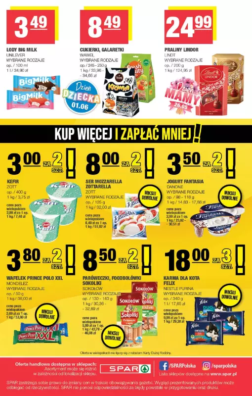 SPAR - gazetka promocyjna Gazetka Spar od środy 21.05 do niedzieli 01.06 - strona 8