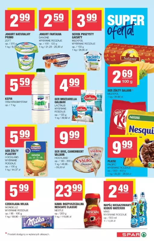 SPAR - gazetka promocyjna Gazetka Spar   - strona 3