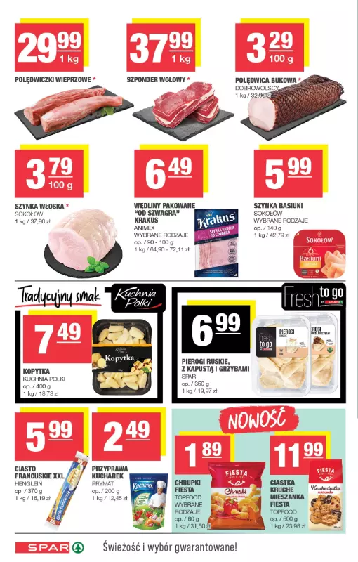 SPAR - gazetka promocyjna Gazetka Spar od środy 04.06 do niedzieli 15.06 - strona 4