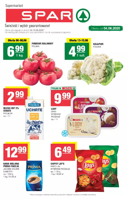 SPAR - gazetka promocyjna Gazetka Spar  