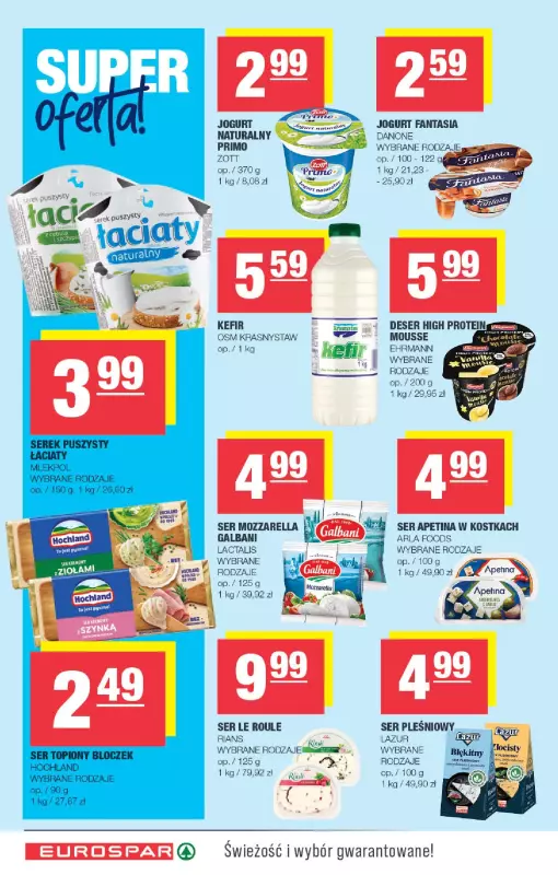 SPAR - gazetka promocyjna Gazetka Eurospar od środy 04.06 do niedzieli 15.06 - strona 4