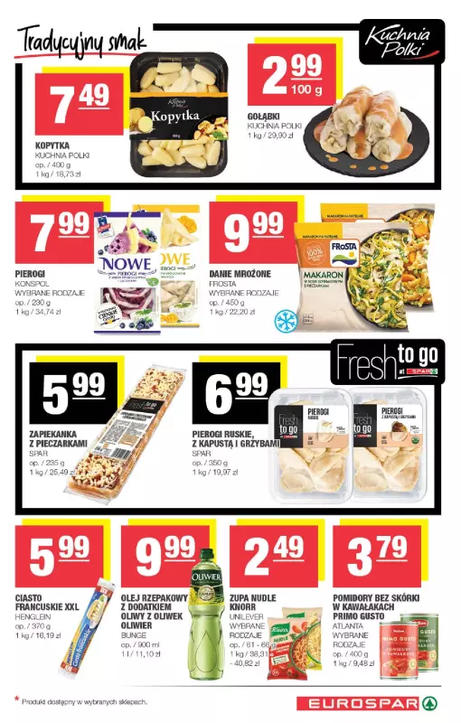SPAR - gazetka promocyjna Gazetka Eurospar od środy 04.06 do niedzieli 15.06 - strona 9