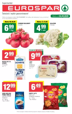 SPAR - gazetka promocyjna Gazetka Eurospar od środy 04.06 do niedzieli 15.06