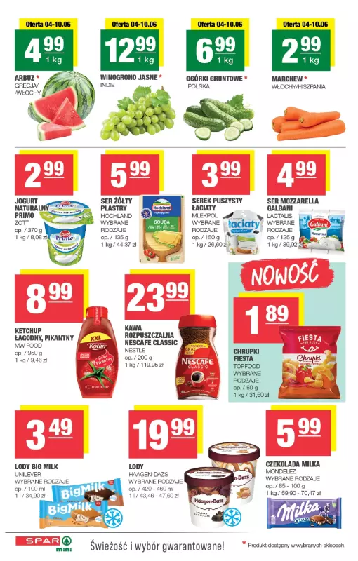 SPAR - gazetka promocyjna Gazetka Spar Mini   - strona 2
