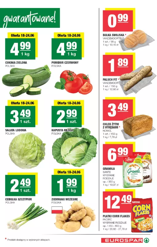 SPAR - gazetka promocyjna Gazetka Eurospar od środy 18.06 do niedzieli 29.06 - strona 3