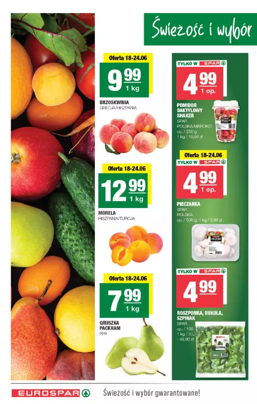 SPAR - gazetka promocyjna Gazetka Eurospar od środy 18.06 do niedzieli 29.06 - strona 2