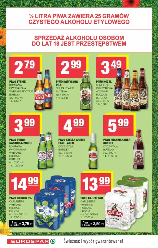 SPAR - gazetka promocyjna Gazetka Eurospar od środy 18.06 do niedzieli 29.06 - strona 12