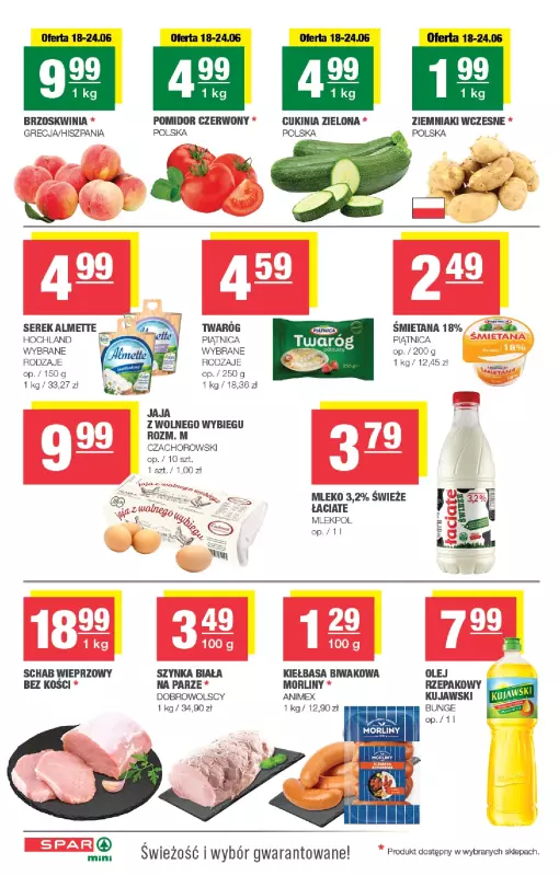 SPAR - gazetka promocyjna Gazetka Spar Mini od środy 18.06 do niedzieli 29.06 - strona 2