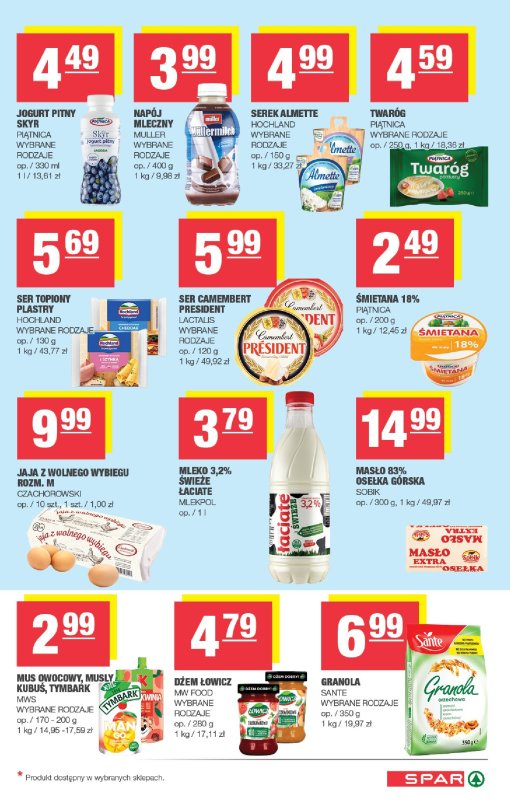 SPAR - gazetka promocyjna Gazetka Spar od środy 18.06 do niedzieli 29.06 - strona 3