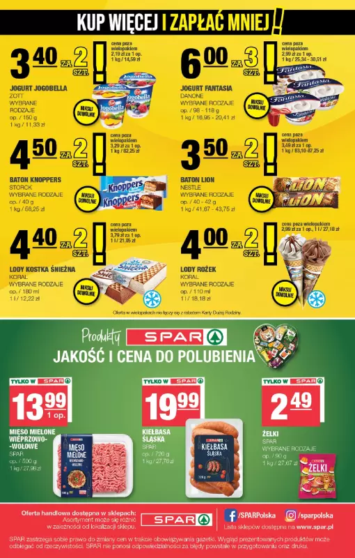 SPAR - gazetka promocyjna Gazetka Spar od środy 18.06 do niedzieli 29.06 - strona 8