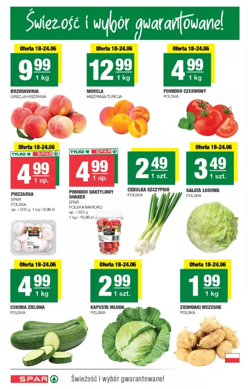 SPAR - gazetka promocyjna Gazetka Spar od środy 18.06 do niedzieli 29.06 - strona 2
