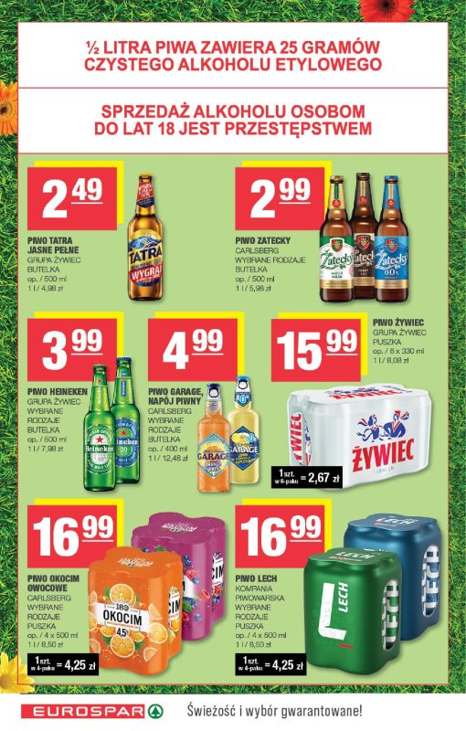 SPAR - gazetka promocyjna Gazetka Eurospar od środy 02.07 do niedzieli 13.07 - strona 12