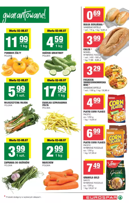 SPAR - gazetka promocyjna Gazetka Eurospar   - strona 3