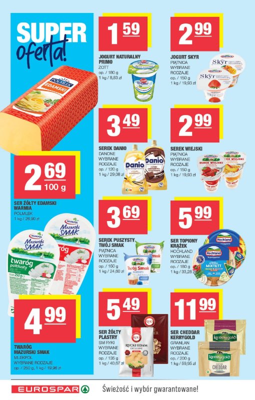 SPAR - gazetka promocyjna Gazetka Eurospar od środy 02.07 do niedzieli 13.07 - strona 4