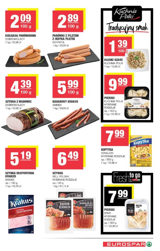 SPAR - gazetka promocyjna Gazetka Eurospar od środy 02.07 do niedzieli 13.07 - strona 7