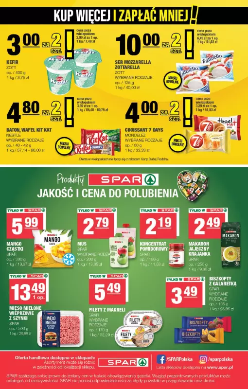 SPAR - gazetka promocyjna Gazetka Spar od środy 02.07 do niedzieli 13.07 - strona 8