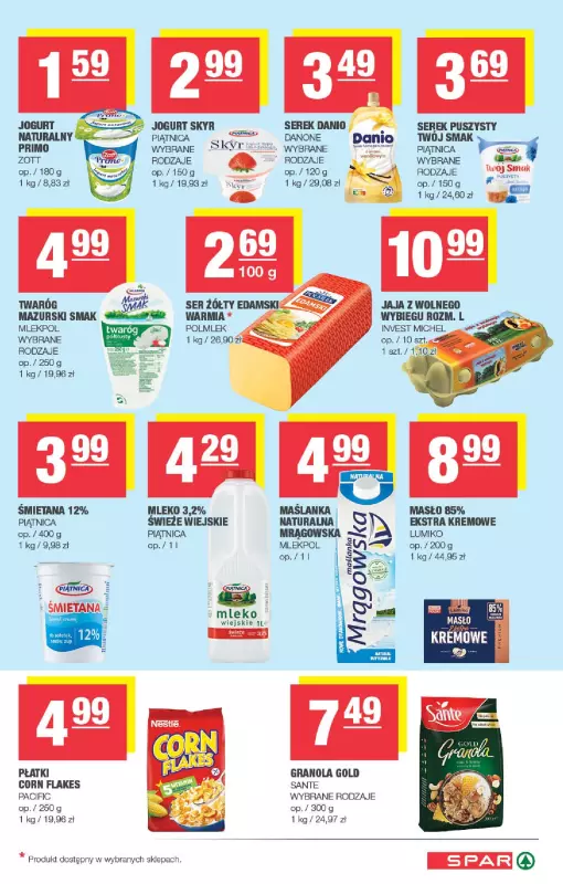 SPAR - gazetka promocyjna Gazetka Spar   - strona 3