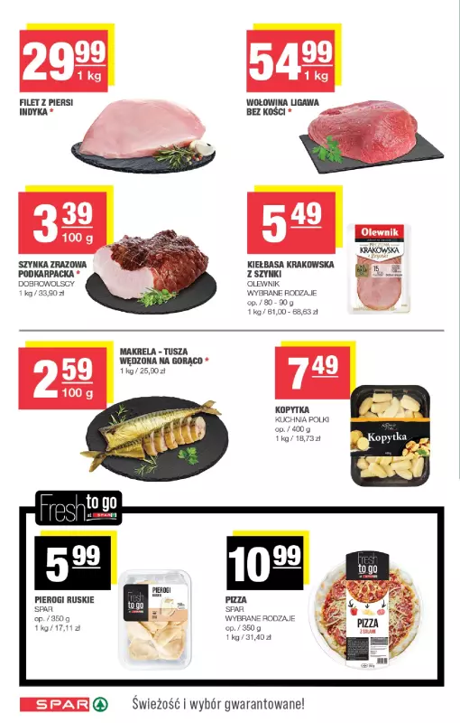 SPAR - gazetka promocyjna Gazetka Spar od środy 16.07 do niedzieli 27.07 - strona 4
