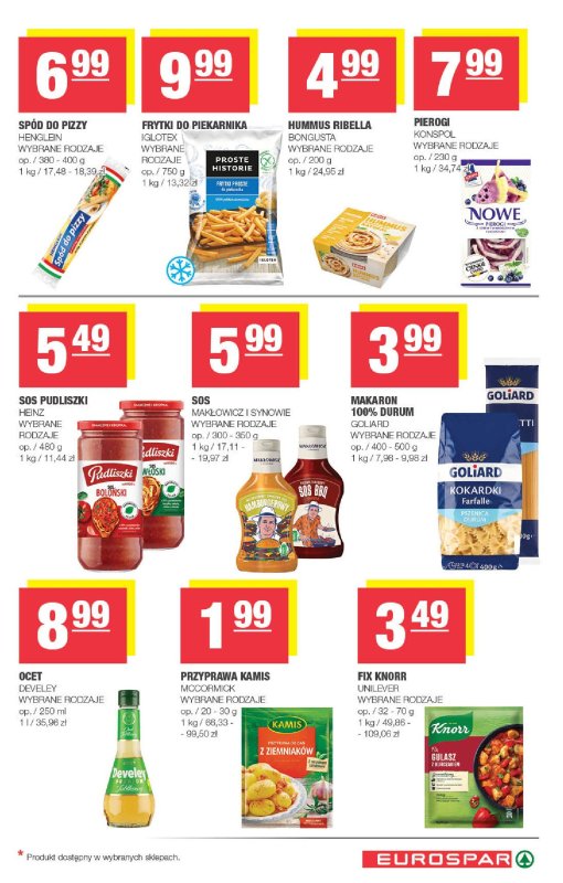 SPAR - gazetka promocyjna Gazetka Eurospar od środy 16.07 do niedzieli 27.07 - strona 9