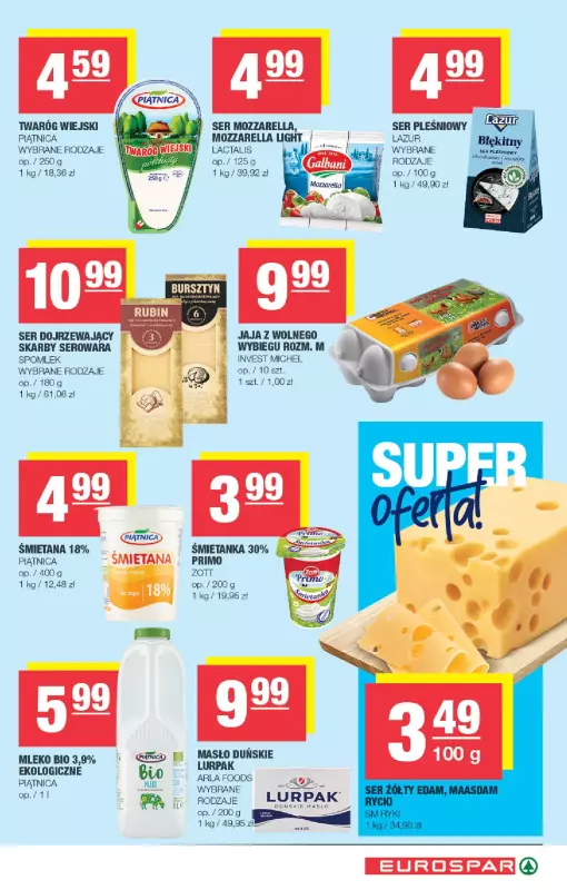 SPAR - gazetka promocyjna Gazetka Eurospar od środy 16.07 do niedzieli 27.07 - strona 5