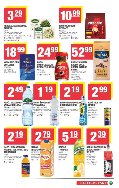 SPAR - gazetka promocyjna Gazetka Eurospar od środy 16.07 do niedzieli 27.07 - strona 11