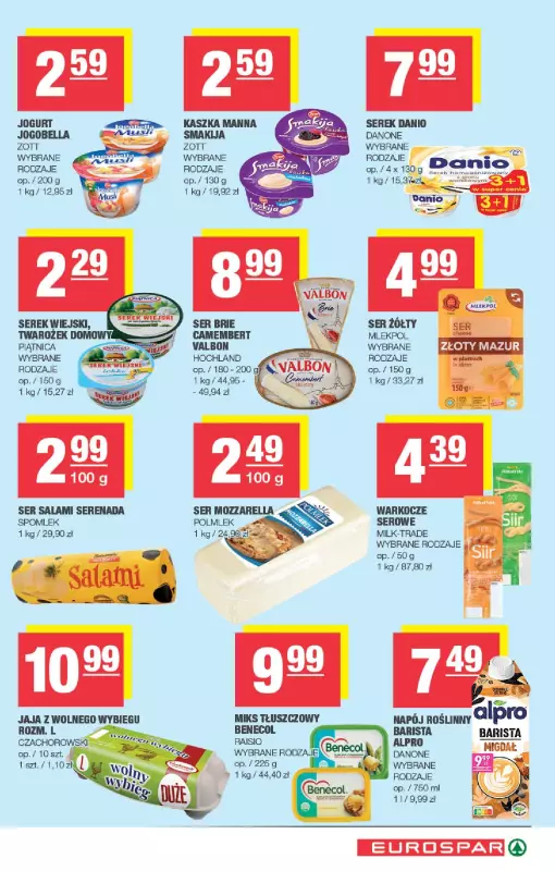SPAR - gazetka promocyjna Gazetka Eurospar od środy 30.07 do niedzieli 10.08 - strona 5