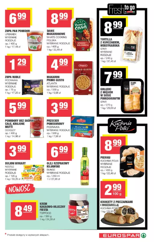 SPAR - gazetka promocyjna Gazetka Eurospar od środy 30.07 do niedzieli 10.08 - strona 11