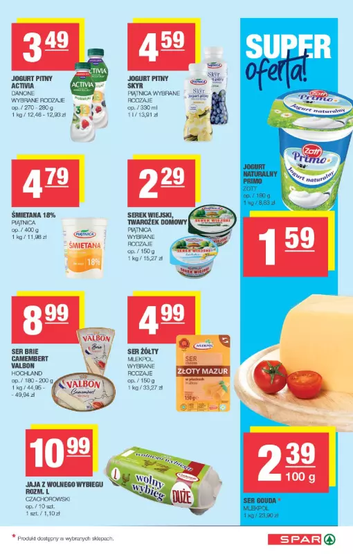SPAR - gazetka promocyjna Gazetka Spar od środy 30.07 do niedzieli 10.08 - strona 3