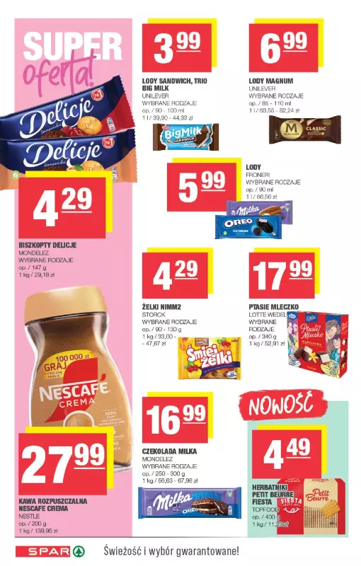 SPAR - gazetka promocyjna Gazetka Spar od środy 30.07 do niedzieli 10.08 - strona 6