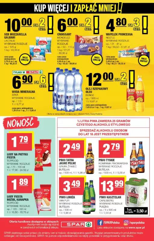SPAR - gazetka promocyjna Gazetka od środy 13.08 do niedzieli 24.08 - strona 8