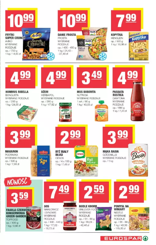 SPAR - gazetka promocyjna Gazetka Eurospar od środy 13.08 do niedzieli 24.08 - strona 9