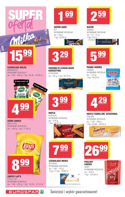 SPAR - gazetka promocyjna Gazetka Eurospar od środy 10.09 do niedzieli 21.09 - strona 12