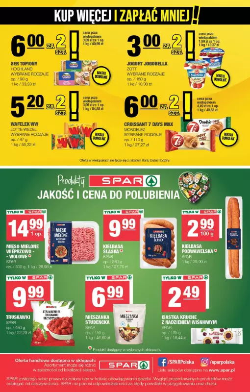 SPAR - gazetka promocyjna Gazetka Spar od środy 24.09 do niedzieli 05.10 - strona 8