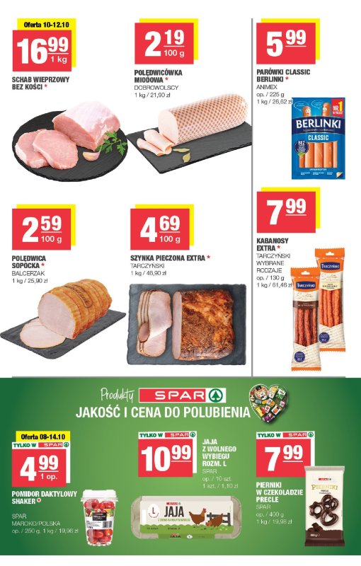 SPAR - gazetka promocyjna Gazetka Spar Mini od środy 08.10 do niedzieli 19.10 - strona 3