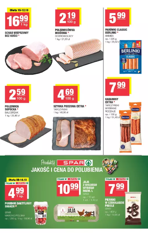 SPAR - gazetka promocyjna Gazetka Spar Mini od środy 08.10 do niedzieli 19.10 - strona 3