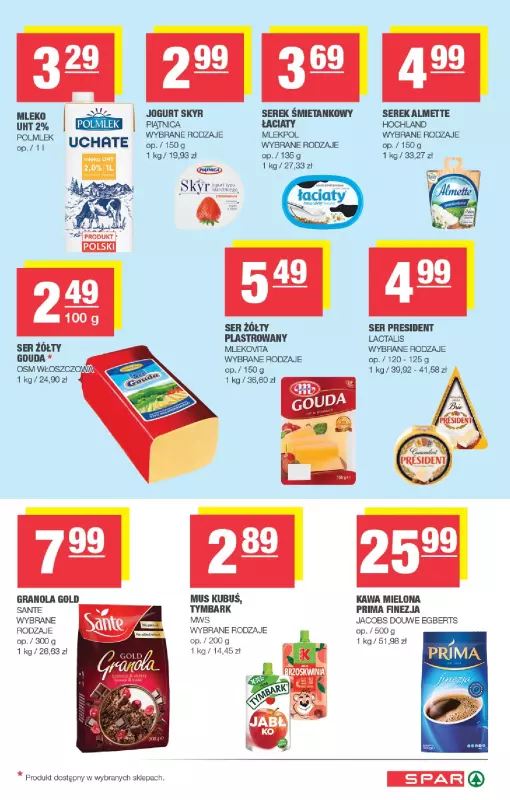 SPAR - gazetka promocyjna Gazetka Spar od środy 08.10 do niedzieli 19.10 - strona 3