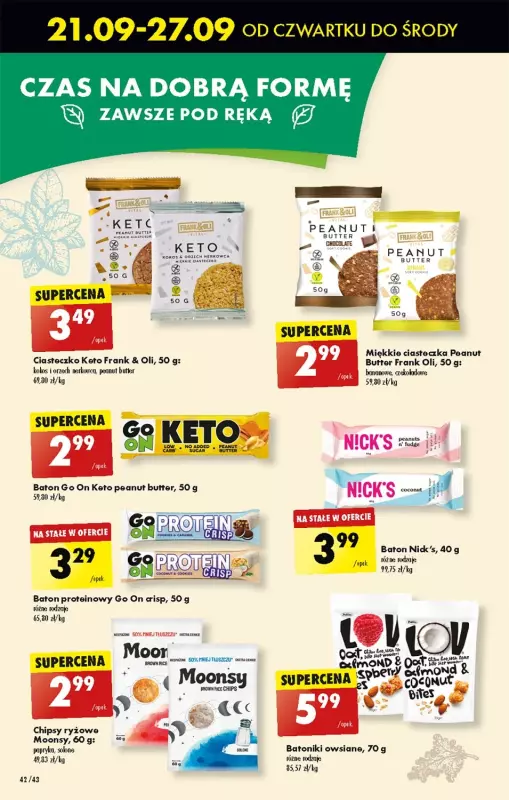 Biedronka - gazetka promocyjna Od czwartku oferta Lada Tradycyjna od czwartku 21.09 do środy 27.09 - strona 42
