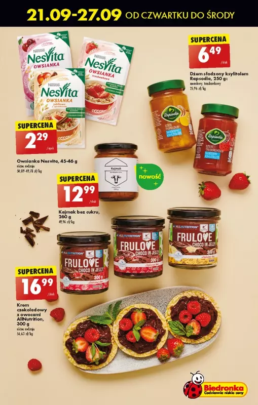 Biedronka - gazetka promocyjna Od czwartku oferta Lada Tradycyjna od czwartku 21.09 do środy 27.09 - strona 41