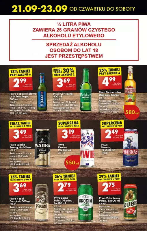 Biedronka - gazetka promocyjna Od czwartku oferta Lada Tradycyjna od czwartku 21.09 do środy 27.09 - strona 51