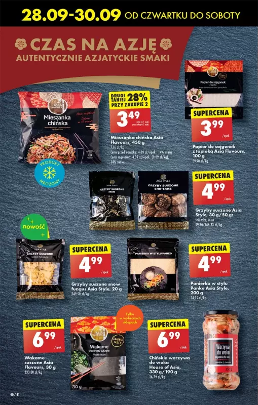Biedronka - gazetka promocyjna Od czwartku oferta Lada Tradycyjna od czwartku 28.09 do środy 04.10 - strona 40