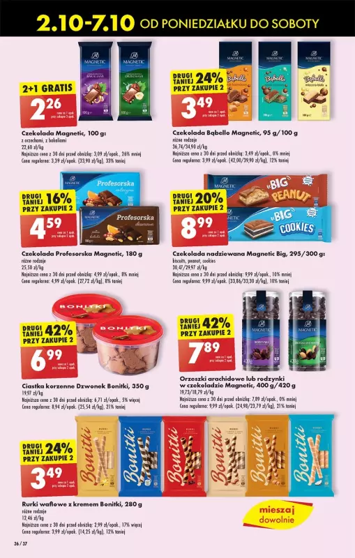 Biedronka - gazetka promocyjna Od poniedziałku oferta Lada Tradycyjna od poniedziałku 02.10 do soboty 07.10 - strona 36