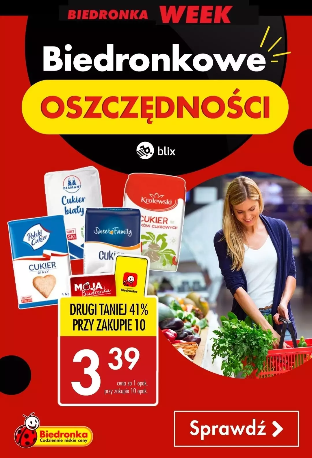 Biedronka - gazetka promocyjna Biedronkowe oszczędności od poniedziałku 20.11 do środy 22.11