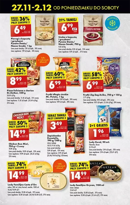 Biedronka - gazetka promocyjna Od poniedziałku oferta Lada Tradycyjna od poniedziałku 27.11 do soboty 02.12 - strona 31