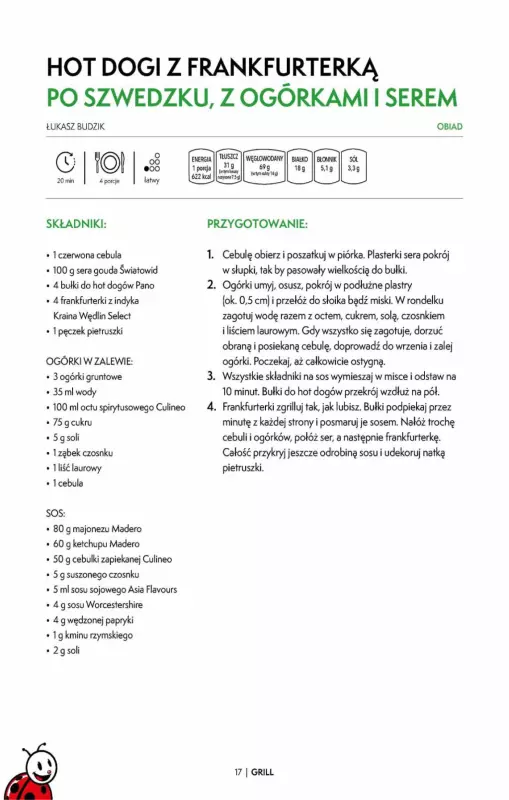 Biedronka - gazetka promocyjna Czas na grill od piątku 14.06 do soboty 31.08 - strona 17