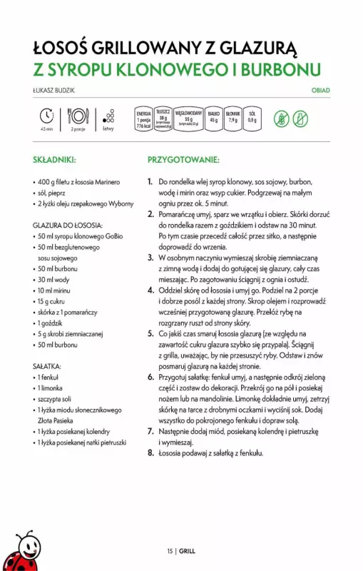 Biedronka - gazetka promocyjna Czas na grill od piątku 14.06 do soboty 31.08 - strona 15