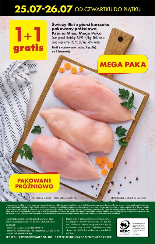 Biedronka - gazetka promocyjna Od czwartku od czwartku 25.07 do środy 31.07 - strona 61